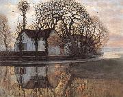 Piet Mondrian Farmhouse oil painting reproduction